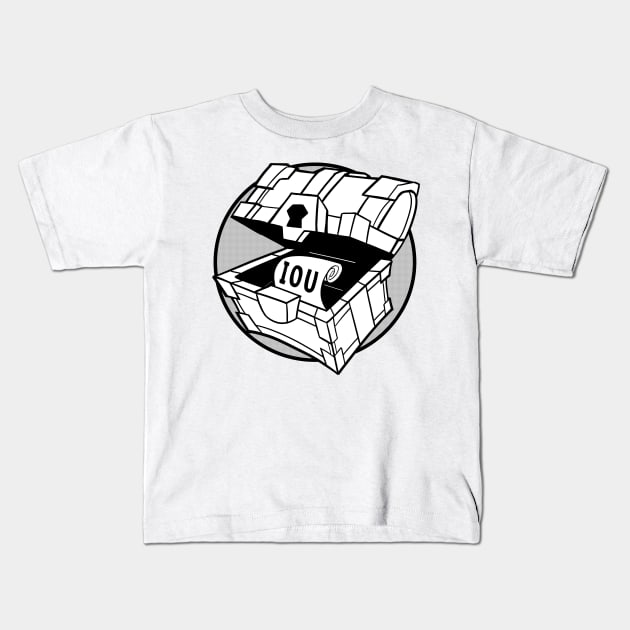 Empty Treasure Chest Kids T-Shirt by Phreephur